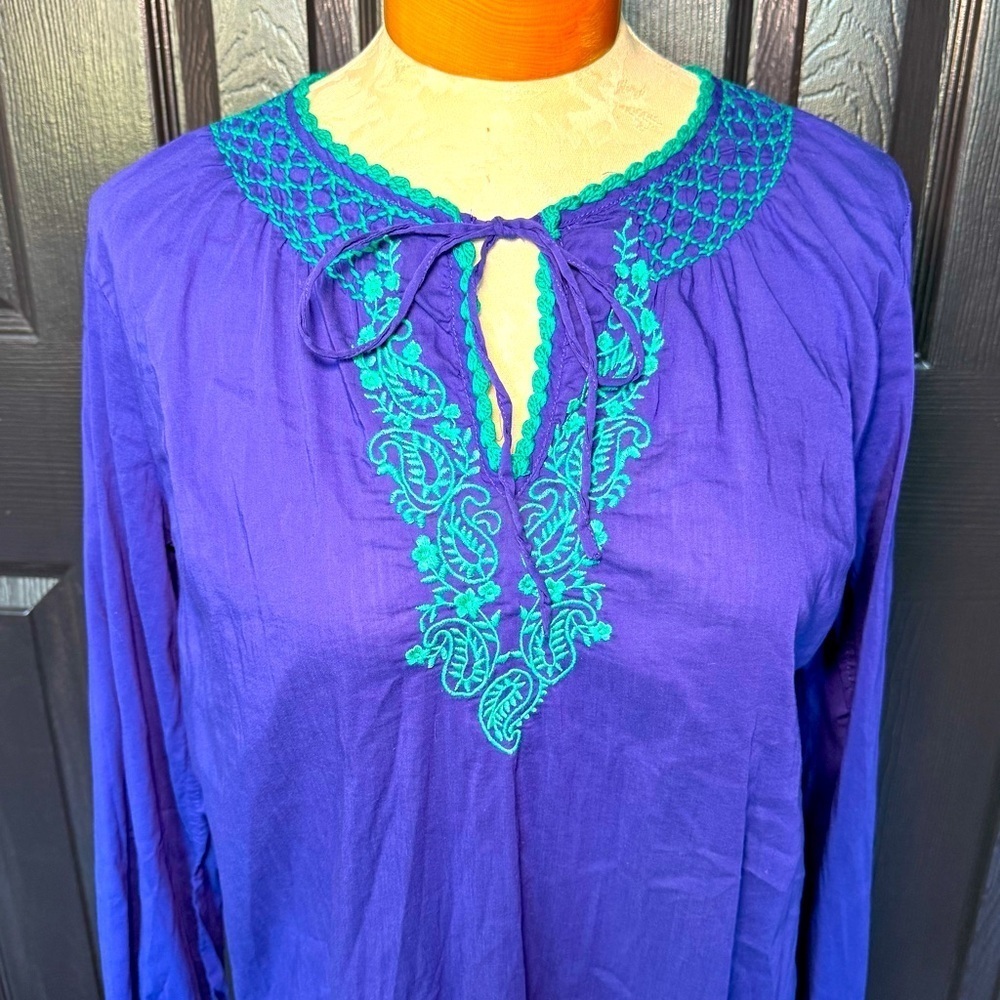 Athleta Tallulah Blue Tunic Coverup Size S
